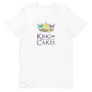 Show off your Southern pride with the King of Cakes shirt!