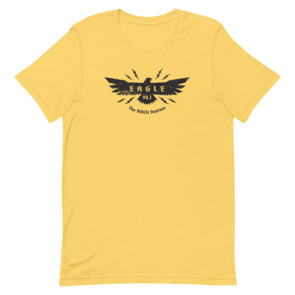 Wear something bright with this Eagle 98.1 shirt.