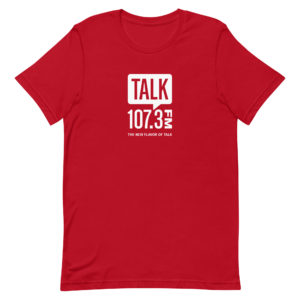 If you're a fan of Talk 107.3, you need the right merch!