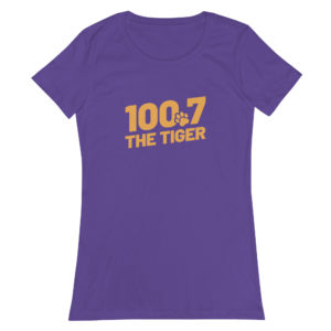 Show off your style with a 100.7 The Tiger shirt!